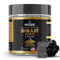 THE MONK Organic Himalayan Shilajit Gummies with Fulvic Acid Humic Acid 85+ Minerals- Gold Grade Plus - Same as Resin - Energy Stamina Brain Gut - 2000mg 120 Ct - Made in The USA