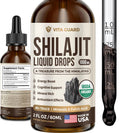 1000mg Pure Himalayan Shilajit Liquid - Organic Energy & Immunity Drops with 85+ Trace Minerals & Fulvic Acid - Boost Strength Detox & Vitality - 30 Day Supply