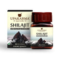 Upakarma Ayurveda 100% Pure Shilajit 90 Capsules for StrengthStaminaImmune SupportNatural Source of Fulvic Acid & Trace Minerals-1000 MG for 2 Capsule(Daily Dosage) 45 Days of Supply - Pack of 1