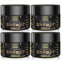 600mg Shilajit Pure Himalayan Organic Shilajit Resin - Shilajit Resin Organic Gold Grade 100% Pure Organic Shilajit for Energy & Immune Support Rich in Fulvic Acid & 85+ Trace Minerals 4 Pack