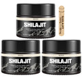 Shilajit Pure Himalayan Organic Shilajit Resin Natural Shilajit Resin with Fulvic Acid 85+ Trace Minerals Organic Ayurvedic Blend for Energy & Immune System Support 30 Grams (3 Pcs)