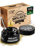 Shilajit Pure Himalayan Organic Shilajit Resin 15g - Maximum Daily Dose 500mg - Organic Shilajit with 85+ Trace Minerals & 85% Fulvic Acid for Energy Support Immune Support 15 Grams